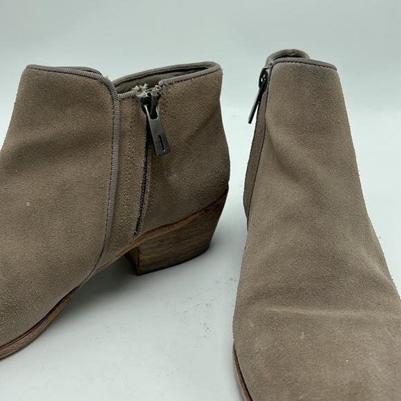 Sam Edelman taupe tan ankle boots size 6.5 - Picture 7 of 8